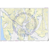 NOAA Nautical Chart 17428: Revillagigedo Channel, Nichols Passage, and Tongass Narrows;Seal Cove;Ward Cove